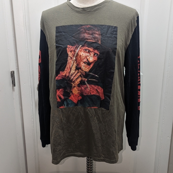 A nightmare on Elm Street Other - Nightmare on Elm Street long sleeved shirt men's size large